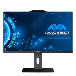 All-in-One Desktops - MSI PRO AP242P 14M - TAA Compliant, 23.8" FHD, Up to Intel® Core™ i7-14700, Intel® Iris Xe, All-in-One PC