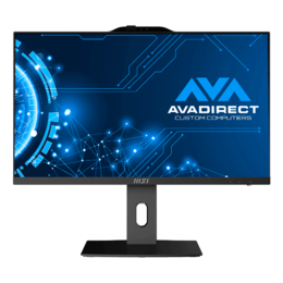 All-in-One Desktops - MSI PRO AP242P 14M-642US (PAP242P14M642), 23.8" FHD, Intel® Core™ i5-14400, Intel® Iris® Xe Graphics, All-in-One PC