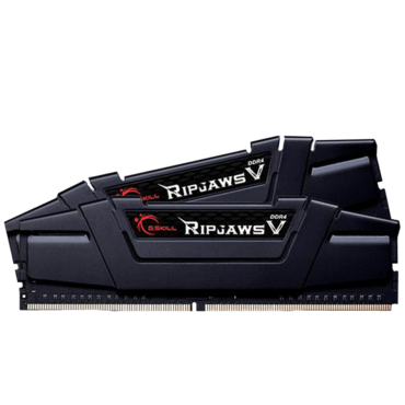 16GB Kit (2 x 8GB) Ripjaws V DDR4 3200MHz, CL16, Black, DIMM Memory