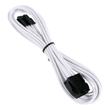White Alchemy Multisleeved 8-Pin EPS Extension Cable, 45cm