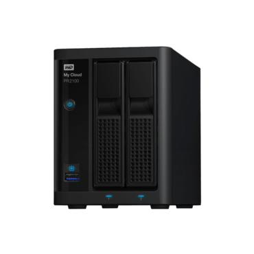 My Cloud Pro Series PR2100 2-bay NAS Server, Intel® Pentium N3710 1.6GHz, 4GB DDR3 RAM, SATA 6Gb/s, GbLAN / 2, USB 3.0 / 2