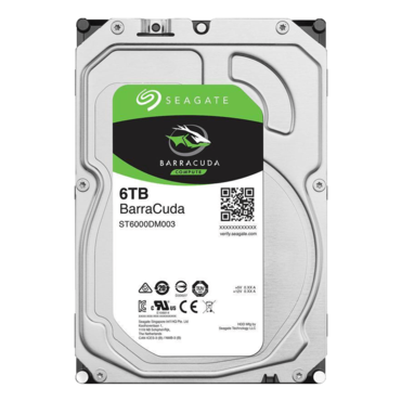 6TB BarraCuda ST6000DM003, 5400 RPM, SATA 6Gb/s, 256MB cache, 3.5&quot; HDD