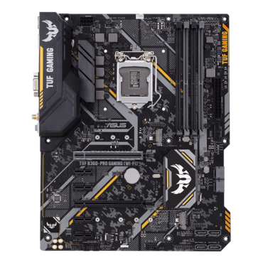 TUF B360-PRO GAMING (WI-FI), Intel B360 Chipset, LGA 1151, HDMI, ATX Motherboard