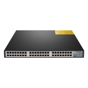 48-Port Gigabit Stackable L3 Managed PoE+ Switch with 8 SFP+, 500W