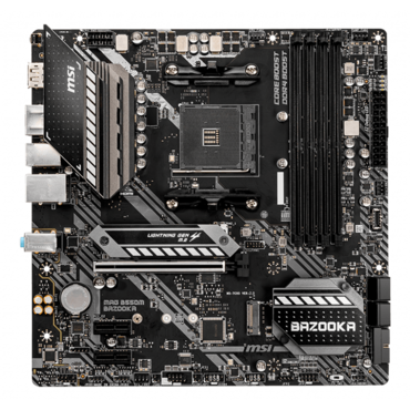 MAG B550M BAZOOKA, AMD B550 Chipset, AM4, DP, microATX Motherboard