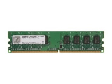 1GB 240-Pin DDR2 SDRAM DDR2 800 (PC2 6400) Desktop Memory Model F2-6400CL5S-1GBNT