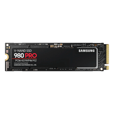 500GB 980 PRO, 7000 / 5000 MB/s, V-NAND 3-bit MLC, PCIe NVMe 4.0 x4, M.2 2280 SSD