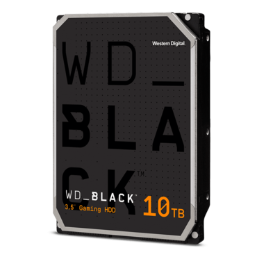 10TB Black WD101FZBX, 7200 RPM, SATA 6Gb/s, 256MB cache, 3.5&quot; HDD