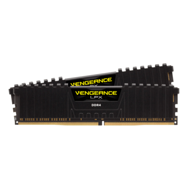 32GB Kit (2 x 16GB) VENGEANCE® LPX DDR4 3600MHz, CL18, Black, DIMM Memory