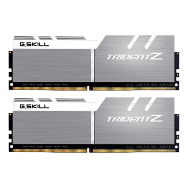 16GB (2 x 8GB) Trident Z DDR4 3200MHz, CL14, Silver/White, DIMM Memory