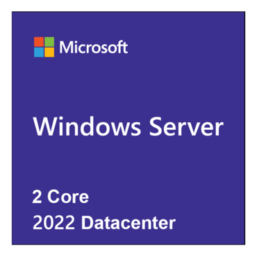 Microsoft Windows Server 2022 Datacenter Additional License - 2 Core (no media, no key)