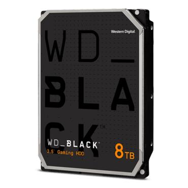 8TB Black WD8002FZWX, 7200 RPM, SATA 6Gb/s, 128MB cache, 3.5&quot; HDD