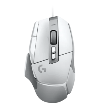 G502 X, 25600-dpi, Wired, White, HERO Gaming Mouse