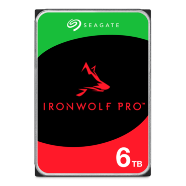 6TB IronWolf® Pro ST6000NT001, CMR, 7200 RPM, SATA 6Gb/s, 512e, 256MB cache, 3.5&quot; HDD