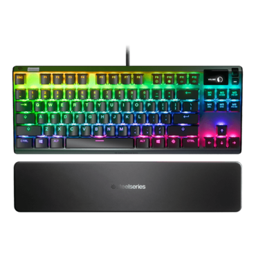 APEX PRO TKL, Per Key RGB, OmniPoint 2.0, Wired, Black, Mechanical Gaming Keyboard