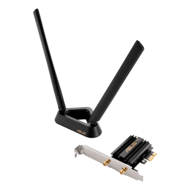 PCE-AXE59BT, Tri-Band, Wi-Fi 6E, Bluetooth 5.2, PCIe Wireless Adapter