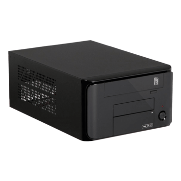 MI Series MI-008, 250W PSU, Mini-ITX, Black, Mini Cube Case