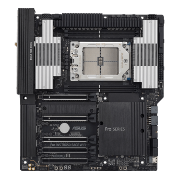 Pro WS TRX50-SAGE WIFI, AMD TRX50 Chipset, sTR5, CEB Motherboard