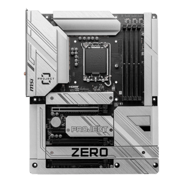Z790 PROJECT ZERO, Intel® Z790 Chipset, LGA 1700, ATX Motherboard