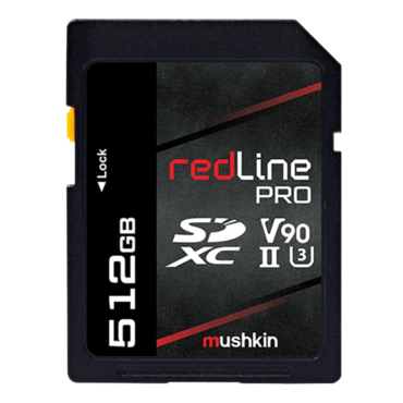 512GB Redline Pro, 280 / 250 MB/s, CFX Type B, Memory Card