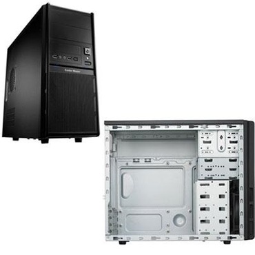 Elite 342 Mini Tower Computer Case with Elite Power 400W PSU and Lock Hole Mini tower Black Plastic, Steel 8 x Bay 1 x Fan(s) Installed 1 x 400 W Micro ATX Motherboard Supported