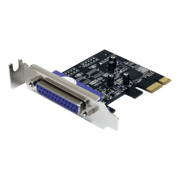 PCI Express to Parallel Adapter Card, PCIe x1, Full-height/Low-profile, Retail