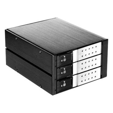 BPN-DE230SS, 2x 5.25&quot; to 3x 3.5&quot;, SAS/SATA 6Gb/s, HDD, Silver Hot Swap Module