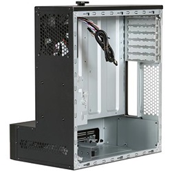 Bravo BL-01B (New Revision) Black Case w/ VESA Mount, ATX, No PSU, Steel