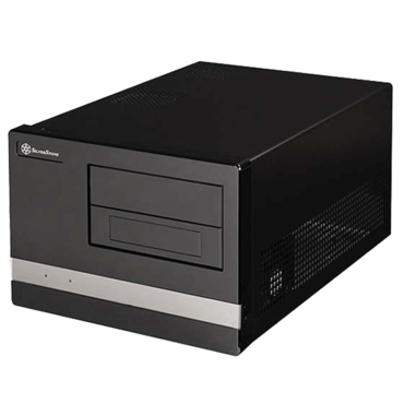 Sugo Series SST-SG02B-F-USB3.0, No PSU, microATX, Black, Cube Case