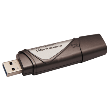 DataTraveler® Workspace 64GB Flash Drive, USB 3.0 / 2.0, Microsoft® Windows® To Go Certified, Retail