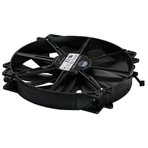 A20030 (A20030-07CB-3MN-F1) 200mm Black Case Fan, 3-Pin Power Connector