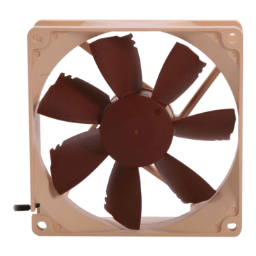 NF-B9 PWM, 92mm, 1600 RPM, 37.8 CFM, 17.6 dBA, Cooling Fan
