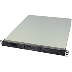 RMC-1T-30X-2-R, Black 1U Rack Server Chassis, 300W PFC PSU