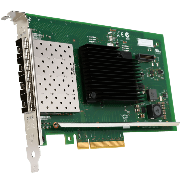 3.0 Intel 10Gbps PCI-e x8 X710-DA4 Ethernet Server Adapter Four SFP Ports