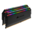 16GB Kit (2 x 8GB) DOMINATOR® PLATINUM RGB DDR4 3600MHz, CL18, Black, RGB LED, DIMM Memory