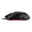 Clutch GM08, Red, 4200-dpi, Wired, Black, Optical Gaming Mouse