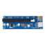 PCI-07 USB 3.0 PCI-E 1X to 16X Riser Card Extender Cable 6Pin