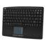 AKB-410UB, w/ Touchpad, Wired, Black, Membrane Slim Keyboard