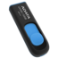 DashDrive UV128, 32GB, High-Speed USB 3.0 Capless USB Flash Drive, Blue/Black, Retail