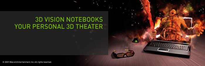 3D Vision Notebooks - Your Personal 3D Theater