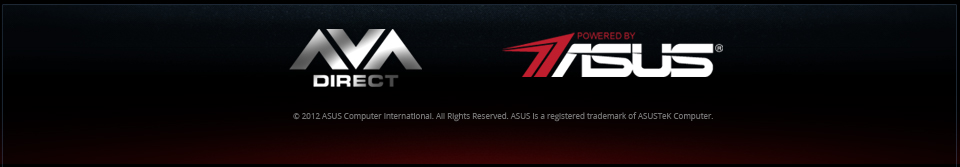 Powered by ASUS footer