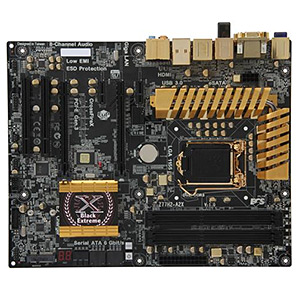 Z77H2-A2X (V1.0), LGA1155, Intel� Z77, DDR3-2800 (O.C.) 32GB /4, PCIe x16 SLI CF /1+1*, SATA 6Gb/s RAID 5 /4, 3Gb/s /2, HDMI + DVI + VGA, USB 3.0 /4, HDA, GbLAN, ATX, Retail