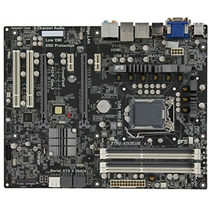 Z77H2-A2X Deluxe (V1.0), LGA1155, Intel� Z77, DDR3-2800 (O.C.) 32GB /4, PCIe x16 SLI CF /1+1*, SATA 6Gb/s RAID 5 /4, 3Gb/s /2, HDMI + DVI + VGA, USB 3.0 /4, HDA, GbLAN, ATX, Retail