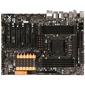 Big Bang-XPower II, LGA2011, Intel� X79, DDR3-2400 (O.C.) 128GB /8, PCIe x16 SLI CF /1+3*, SATA 6Gb/s RAID 5 /6, 3Gb/s /4, USB 3.0 /4, HDA, GbLAN /2, FW, XL-ATX, Retail