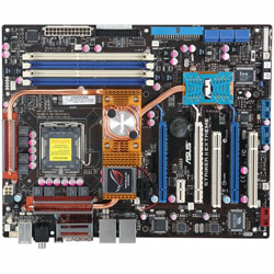Striker II Extreme, LGA775, nForce 790i Ultra SLI, 1600MHz FSB, DDR3-2000 (O.C.) 8GB /4, PCIe x16 SLI /3, SATA 3.0 Gbit/s RAID 5 /6, HDA, Gb LAN /2, FW /2, ATX, Retail