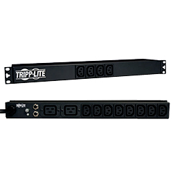 PDUNV Basic Power Distribution Unit, 12 IEC-C13, 2 IEC-C19, 120V AC, 50/60Hz, 16A, 15-ft cord
