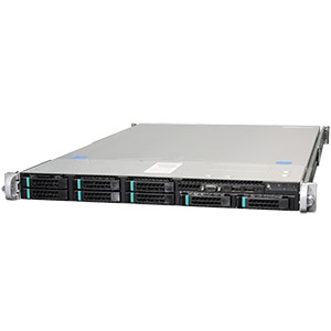 R1208GZ4GCSAS Black 1U Rack Server Platform, LGA2011 /2, Intel� C602, DDR3-1600 768GB/64GB ECC/UECC /24, SAS/SATA RAID 6 HS /8, VGA, GbLAN /4, RMM4, 750W (1+1) Rdt PSU