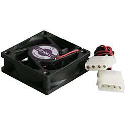 76006 60mm Black Case Fan, 4-Pin Power Connector