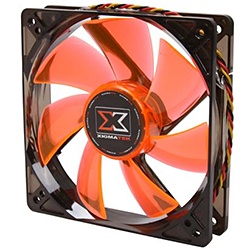 XLF F1253 120mm Case Fan, 1500 RPM, 61 CFM, 20 dBA, White LED