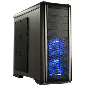 Fulmo Advanced Black Mid-Tower Case, ATX, No PSU, SECC